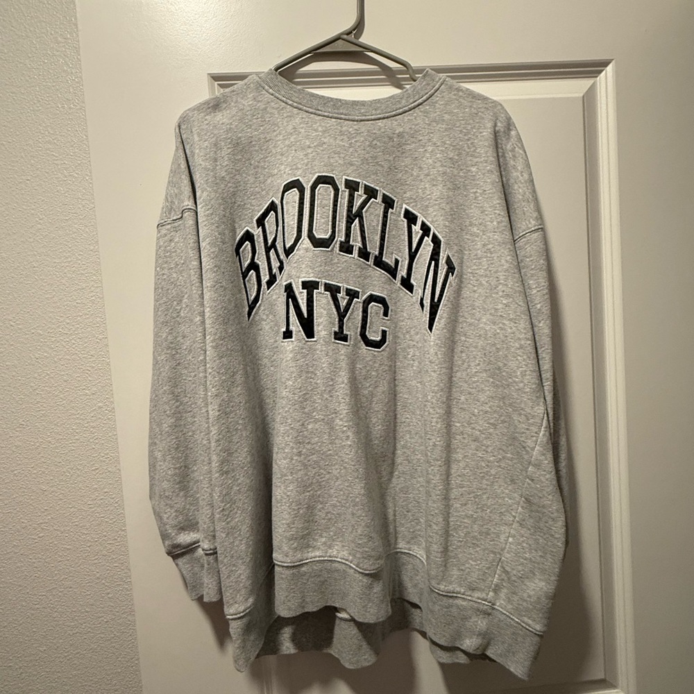 Oversized Brooklyn NYC Crewneck